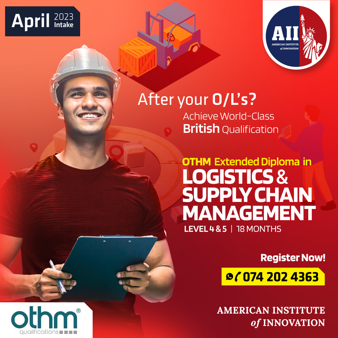 DEPLOMA IN LOGISTICS & SUPPLY CHAIN MANAGEMENT