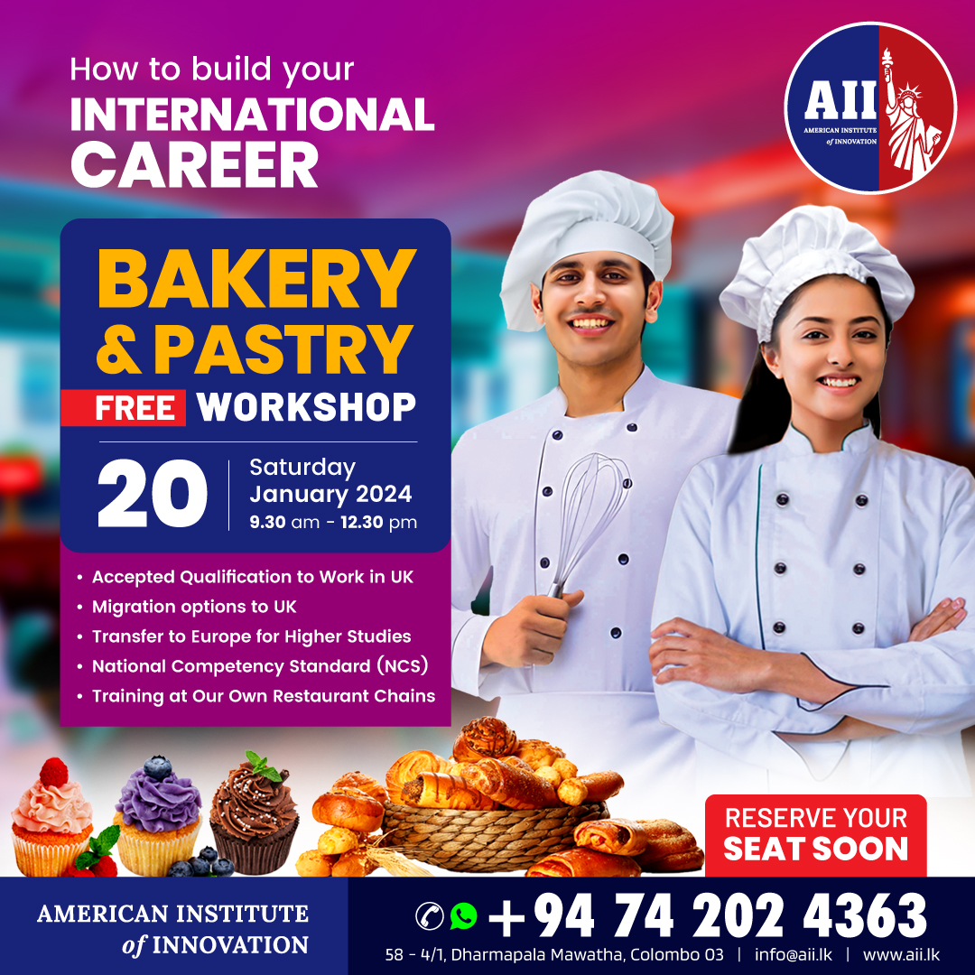 E- FLYER [BAKERY & PASTRY WORKSHOP]