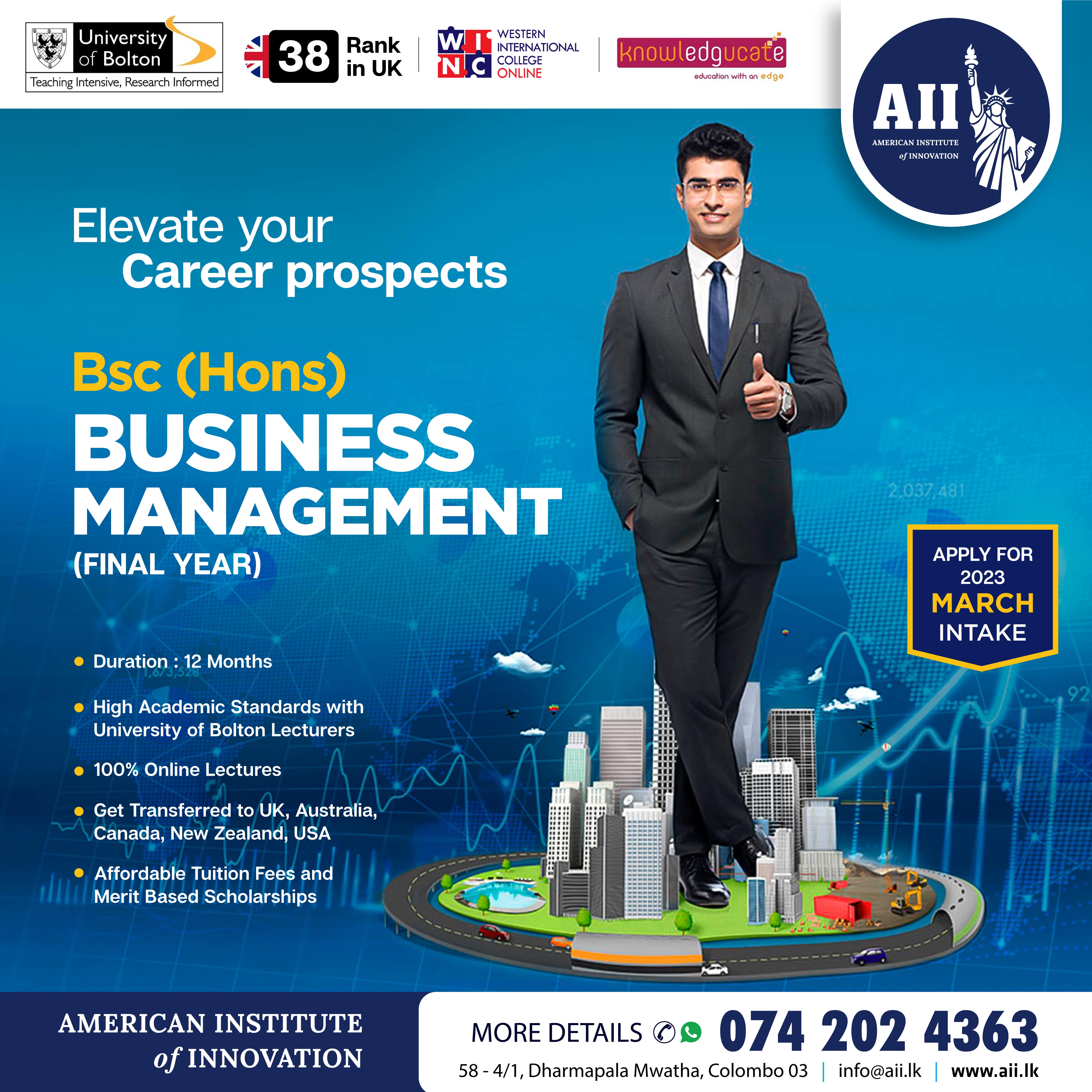 E-FLYER [BSC BUSINESS MNG]