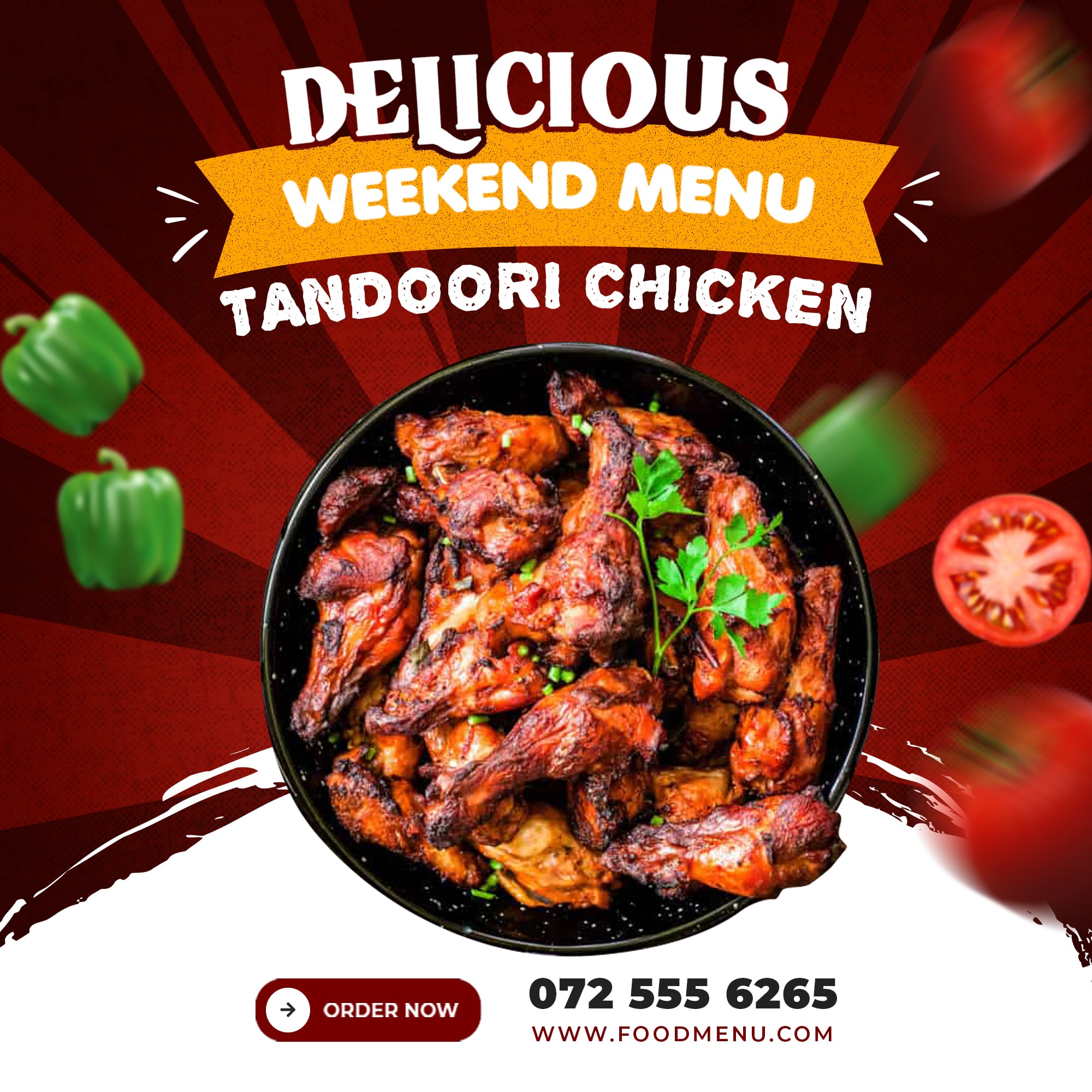 E- FLYER [TANDOORI CHICKEN]